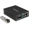 StarTech.com Gigabitowy konwerter mediów światłowodowych - Kompaktowy - 850nm MM LC - 550m