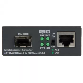 StarTech.com Gigabit Ethernet Fiber Media Converter z otwartym gniazdem SFP