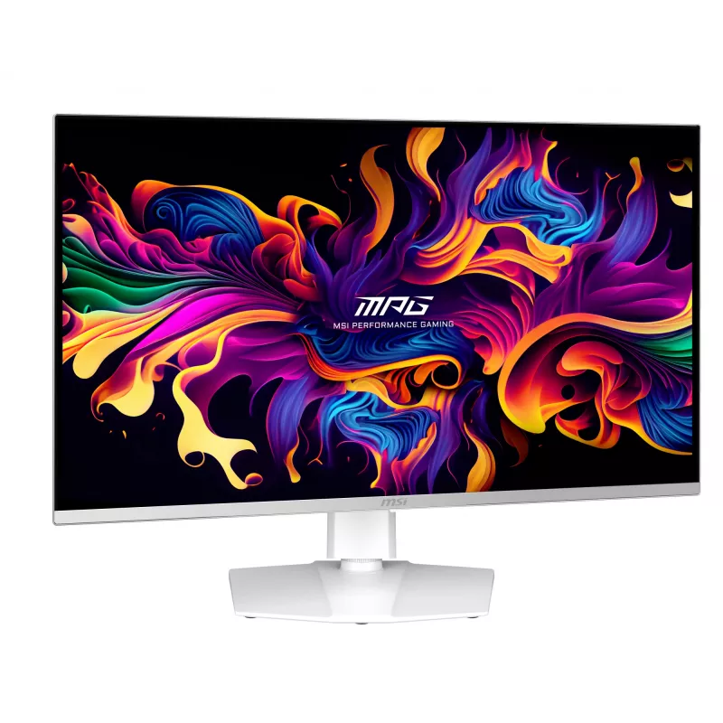 Monitor komputerowy MSI MPG 321URXW QD-OLED 80 cm (31,5 cala) 3840 x 2160 pikseli 4K Ultra HD Biały