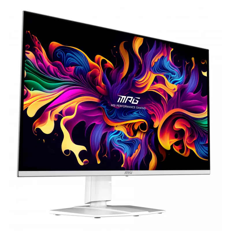 Monitor komputerowy MSI MPG 321URXW QD-OLED 80 cm (31,5 cala) 3840 x 2160 pikseli 4K Ultra HD Biały