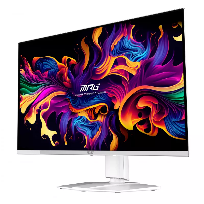 Monitor komputerowy MSI MPG 321URXW QD-OLED 80 cm (31,5 cala) 3840 x 2160 pikseli 4K Ultra HD Biały