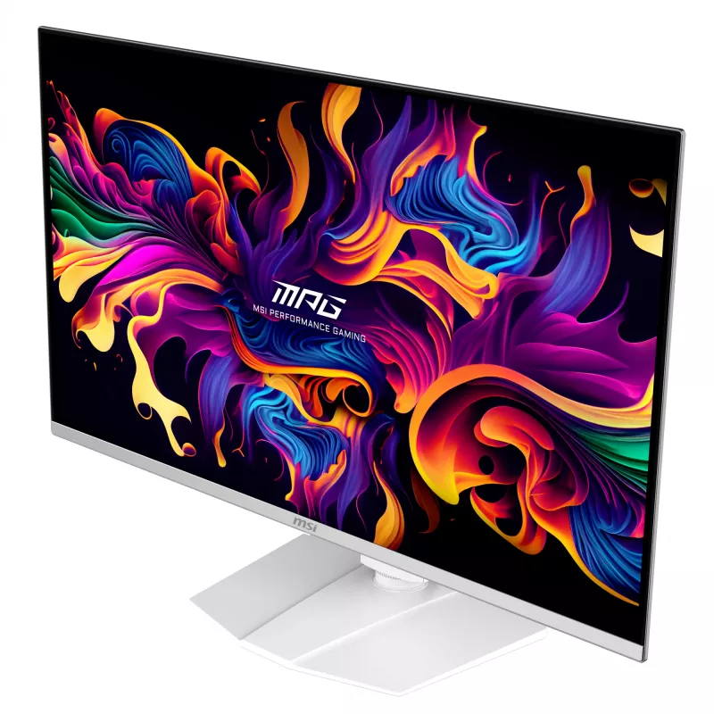 Monitor komputerowy MSI MPG 321URXW QD-OLED 80 cm (31,5 cala) 3840 x 2160 pikseli 4K Ultra HD Biały