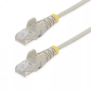 StarTech.com Kabel CAT6 3 m – cienki – odciążane złącza RJ45 – Szary