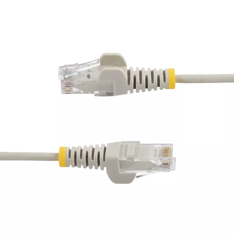 StarTech.com Kabel CAT6 3 m – cienki – odciążane złącza RJ45 – Szary