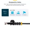 StarTech.com Kabel CAT6 3 m – cienki – odciążane złącza RJ45 – Szary