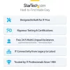 StarTech.com Kabel CAT6 3 m – cienki – odciążane złącza RJ45 – Szary