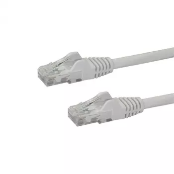 StarTech.com 10m CAT6 Kabel Ethernet - Biały CAT 6 Gigabit Ethernet Wire -250MHz 100W PoE RJ45 UTP Kabel sieciowy/patchcord bez zaczepów z odciążeniem, indywidualnie testowany
