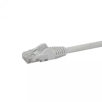 StarTech.com 10m CAT6 Kabel Ethernet - Biały CAT 6 Gigabit Ethernet Wire -250MHz 100W PoE RJ45 UTP Kabel sieciowy/patchcord bez zaczepów z odciążeniem, indywidualnie testowany