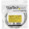 StarTech.com 2m kabel Ethernet CAT6 - Szary przewód Gigabit Ethernet CAT 6 - 250 MHz 100 W PoE RJ45 UTP kabel sieciowy/patch ze złączem bez zaczepów i odciążeniem, testowany indywidualnie
