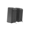 GENESIS Helium 100 BT RGB zestaw głośników 10 W PC/Laptop Czarny, Srebrny 2.0 kanałów Bluetooth
