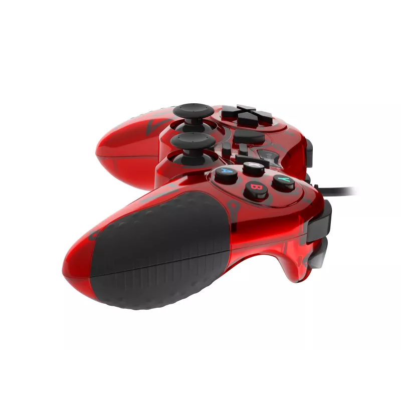 GENESIS MANGAN 200 Czerwony Gamepad USB 2.0 Analogowy / Cyfrowy PC