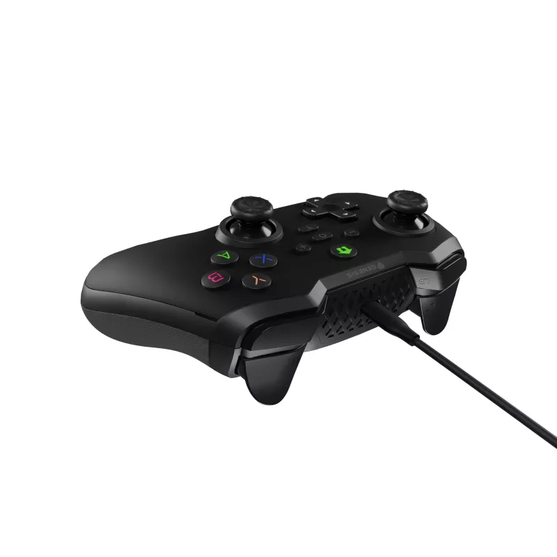 GENESIS Mangan 300 Czarny USB Gamepad Analogowy / Cyfrowy Android, Nintendo Switch, PC