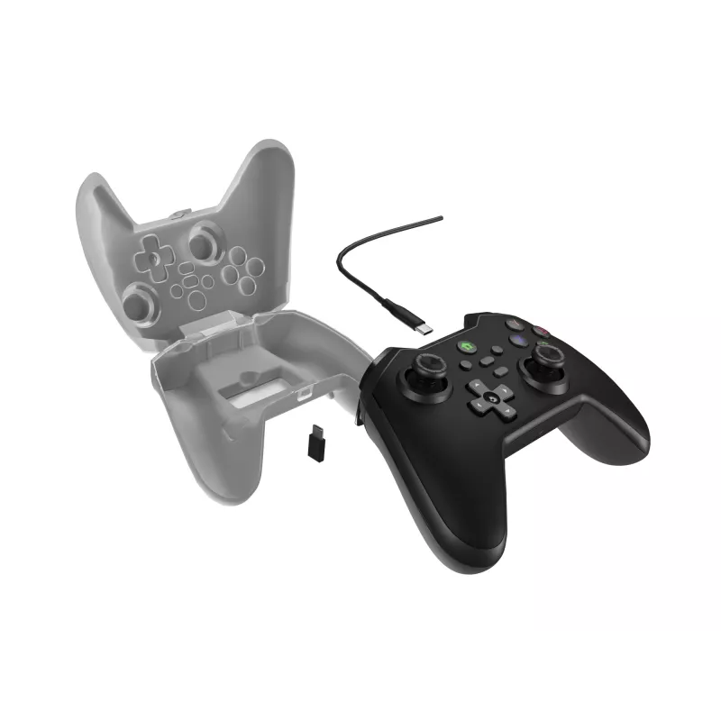 GENESIS Mangan 300 Czarny USB Gamepad Analogowy / Cyfrowy Android, Nintendo Switch, PC