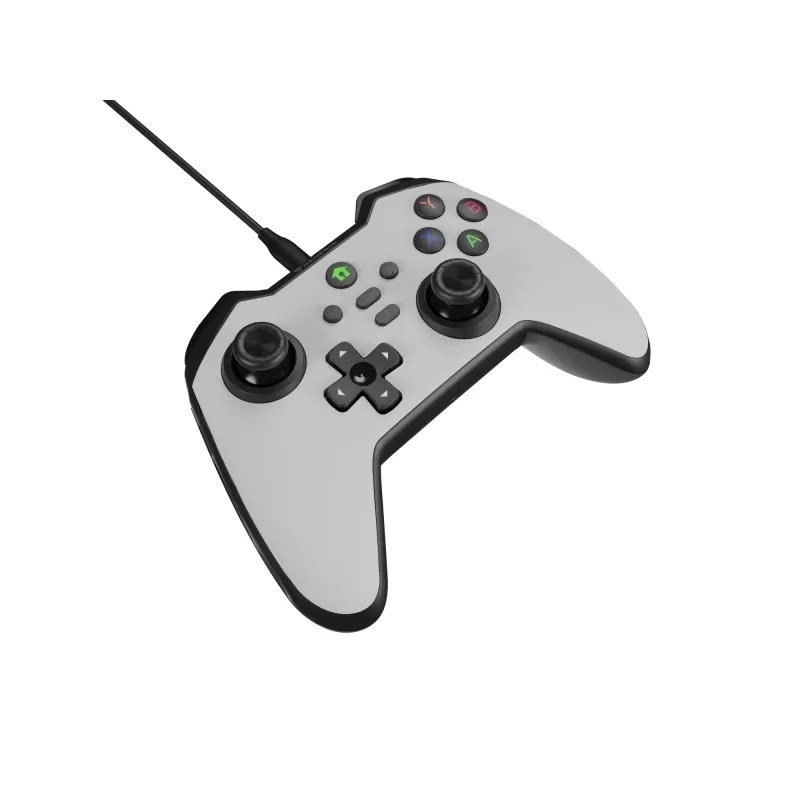 GENESIS Mangan 300 Biały Gamepad USB Analogowy / Cyfrowy Android, Nintendo Switch, PC