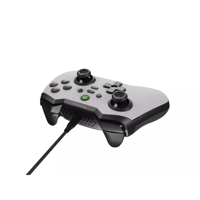 GENESIS Mangan 300 Biały Gamepad USB Analogowy / Cyfrowy Android, Nintendo Switch, PC