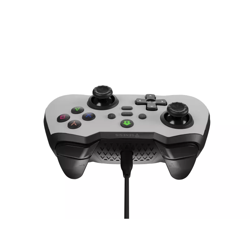 GENESIS Mangan 300 Biały Gamepad USB Analogowy / Cyfrowy Android, Nintendo Switch, PC