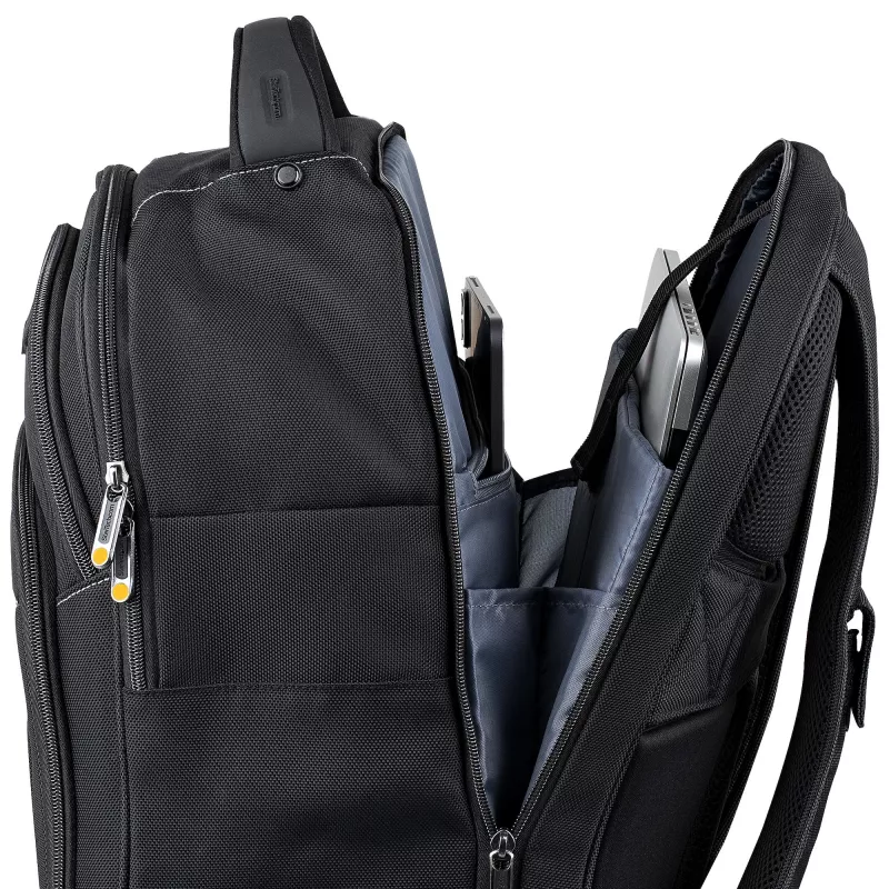 StarTech.com Plecak na laptopa 15,6 cala z wyjmowanym organizerem na akcesoria - Profesjonalny plecak IT dla techników do pracy/podróży/dojazdów - Ergonomiczna torba na komputer - Wytrzymały nylon balistyczny - Kieszenie na notebook/tablet