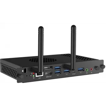 iiyama OPC51204BC-1 PC/stacja robocza Intel® Core™ i5 i5-12450H 8 GB DDR4-SDRAM 256 GB SSD Windows 11 IoT Enterprise Mini PC Czarny