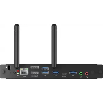 iiyama OPC51204BC-1 PC/stacja robocza Intel® Core™ i5 i5-12450H 8 GB DDR4-SDRAM 256 GB SSD Windows 11 IoT Enterprise Mini PC Czarny