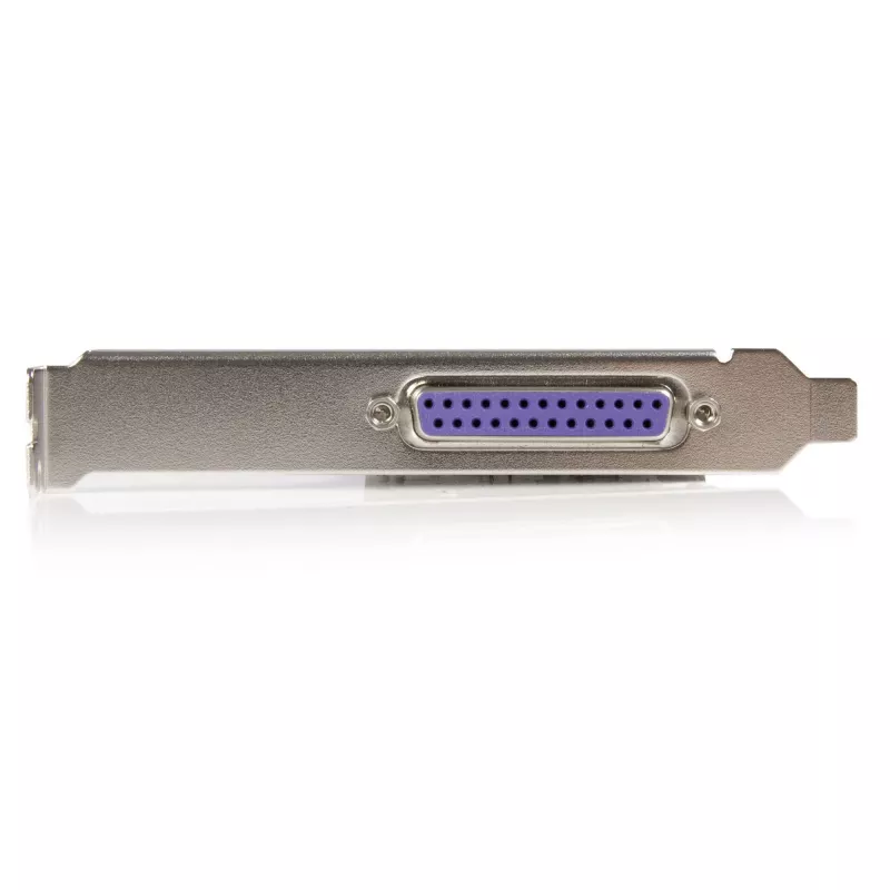 StarTech.com 1-portowa karta PCIe równoległa - adapter PCI Express na DB25 - kontroler LPT do rozbudowy komputera stacjonarnego dla drukarek, skanerów i ploterów - SPP/ECP - standardowy/niskoprofilowy