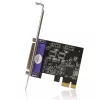 StarTech.com 1-portowa karta PCIe równoległa - adapter PCI Express na DB25 - kontroler LPT do rozbudowy komputera stacjonarnego dla drukarek, skanerów i ploterów - SPP/ECP - standardowy/niskoprofilowy