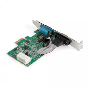 Karta adaptera szeregowego StarTech.com 2-port PCI Express RS232 - karta kontrolera hosta szeregowego PCIe RS232 - karta PCIe na podwójny port szeregowy DB9 - UART 16950 - karta rozszerzeń - Windows i Linux