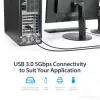 Karta PCIe StarTech.com z 4 portami USB 3.0 i 4 dedykowanymi kanałami 5 Gb/s (USB 3.1 Gen 1) - UASP - zasilanie SATA / LP4 - karta adaptera PCI Express