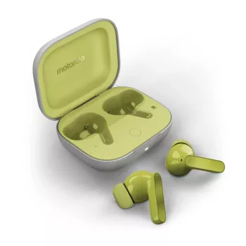 Motorola PG38C05790 słuchawki/zestaw słuchawkowy Bezprzewodowy Douszne Połączenia/Muzyka/Sport/Codzienność Bluetooth Zielony