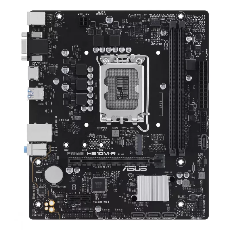 ASUS PRIME H610M-R-SI Intel H610 LGA 1700 micro ATX