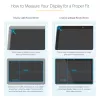 StarTech.com Filtry prywatyzujące do laptopa 15,6 cala - Magnetyczny, odłączalny filtr bezpieczeństwa wyświetlacza laptopa - Osłona redukująca niebieskie światło - 16:9 - Matowa/błyszcząca - +/-30 stopni