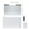 StarTech.com Filtry prywatyzujące do laptopa 15,6 cala - Magnetyczny, odłączalny filtr bezpieczeństwa wyświetlacza laptopa - Osłona redukująca niebieskie światło - 16:9 - Matowa/błyszcząca - +/-30 stopni
