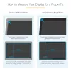 StarTech.com Monitor Privacy Screen for 24 inch PC Display - Computer Screen Security Filter - niebieski Light Reducing Ochrona ekranu Film - 16:9 Widescreen - Matte/Glossy - +/-30 Degree
