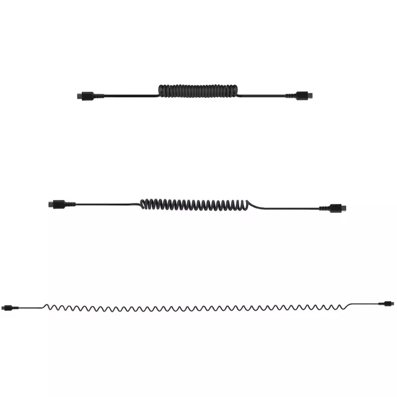 StarTech.com Kabel ładujący USB-C o długości 3 stóp (1 m), skręcony, wytrzymały, szybkie ładowanie i synchronizacja, kabel USB 2.0 Typ-C, wytrzymały z włóknem aramidowym, trwały kabel męsko-męski USB, czarny