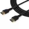 StarTech.com 6ft (2m) Slim HDMI 2.0 Cable, Flexible Premium Certified HDMI Cord with Ethernet, UHD 4K 60Hz HDR10, Durable Aramid Fiber Design with TPE Jacket