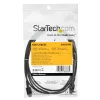 StarTech.com 2m Kabel ładujący USB C - Wytrzymały szybkie ładowanie i synchronizacja USB 2.0 typu C na USB C do laptopa - osłona TPE włókno aramidowe M/M 60W czarny - Samsung S10 S20 iPad Pro MS Surface