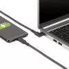 Kabel StarTech.com 2 m USB-C, kątowy, USB 5 Gb/s, Power Delivery 100 W (5 A), 4K 60 Hz DP Alt Mode, wytrzymały przewód USB-C – zgodny z Thunderbolt