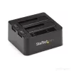 StarTech.com Stacja dokująca dwukieszeniowa USB 3.2 Gen 2 do SATA, USB 10 Gb/s, zewnętrzna do dysków 2,5/3,5 inch SATA I/II/III SSD/HDD, Hot-Swap, górne ładowanie