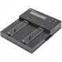 StarTech.com Samodzielny duplikator i kasownik M.2 SATA i M.2 NVMe - Kloner/Wiper HDD/SSD dla M.2 PCIe AHCI/NVMe, M.2 SATA, dysków SATA 2.5/3.5 cala - Zewnętrzny kasownik/duplikator dysków twardych, TAA