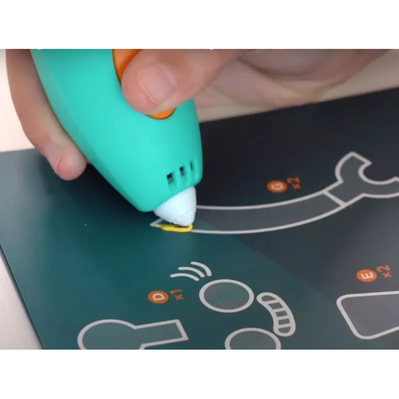 3Doodler Start Plus długopis 3D 0.77 mm Turkus, żółty