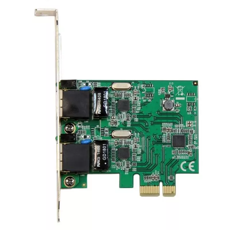 StarTech.com Karta sieciowa serwerowa z dwoma portami Gigabit PCI Express – karta sieciowa PCIe