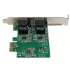 StarTech.com Karta sieciowa serwerowa z dwoma portami Gigabit PCI Express – karta sieciowa PCIe