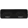 StarTech.com 4K HDMI 2-Port Video Splitter – rozgałęźnik HDMI 1x2 – zasilany przez USB lub zasilacz – 4K 30 Hz