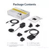 StarTech.com 4K HDMI 2-Port Video Splitter – rozgałęźnik HDMI 1x2 – zasilany przez USB lub zasilacz – 4K 30 Hz