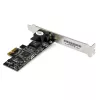 StarTech.com 2.5 Gb/s 2.5GBASE-T PCIe karta sieciowa, wewnętrzna, przewodowa, PCI Express, Ethernet, 2500 Mbit/s, czarna