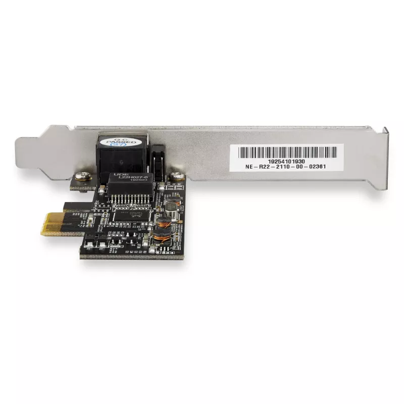 StarTech.com 2.5 Gb/s 2.5GBASE-T PCIe karta sieciowa, wewnętrzna, przewodowa, PCI Express, Ethernet, 2500 Mbit/s, czarna