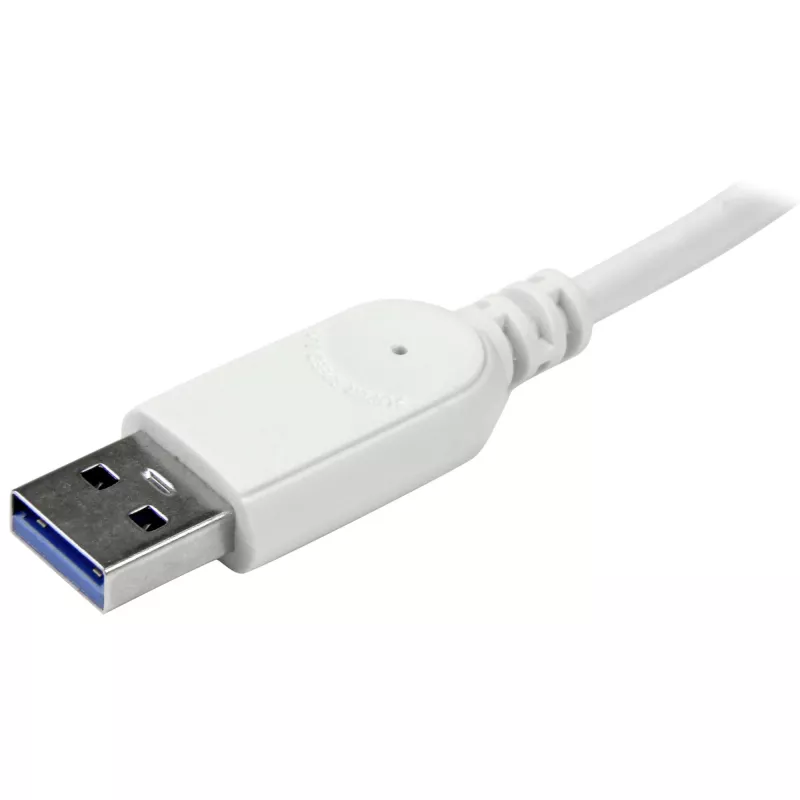 StarTech.com 4-portowy hub USB, USB A na 4x porty USB-A, USB 5 Gb/s, wytrzymała konstrukcja, zasilany magistralowo, przenośny hub USB 3.0 do laptopa
