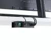 StarTech.com 7-portowy hub USB 2.0 - Metalowy przemysłowy hub USB-A z ochroną ESD i ochroną przeciwprzepięciową 350 W - Montaż na szynie DIN, ścianie lub biurku - Zgodny z TAA rozszerzacz USB