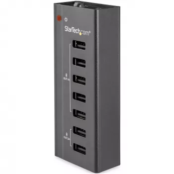 Stacja ładująca USB StarTech.com z 7 portami, 5x 1A i 2x 2A
