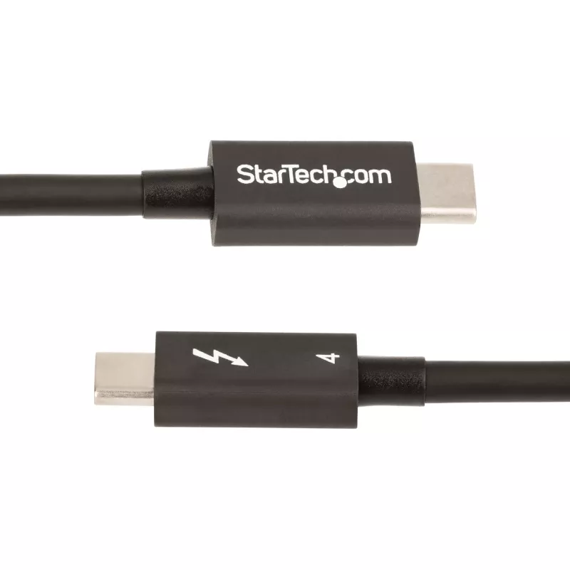 StarTech.com 1 m kabel Thunderbolt 4 - 40 Gb/s - 100 W PD - wideo 4K/8K - certyfikowany przez Intel kabel Thunderbolt - kompatybilny z USB4/Thunderbolt 3/USB 3.2/USB Type-C/DisplayPort