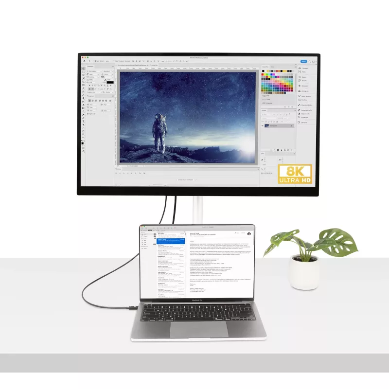 StarTech.com 1 m kabel Thunderbolt 4 - 40 Gb/s - 100 W PD - wideo 4K/8K - certyfikowany przez Intel kabel Thunderbolt - kompatybilny z USB4/Thunderbolt 3/USB 3.2/USB Type-C/DisplayPort